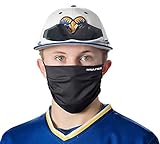 Rawlings | Sports Performance Face Mask | Adult/Large | Head Strap | Black