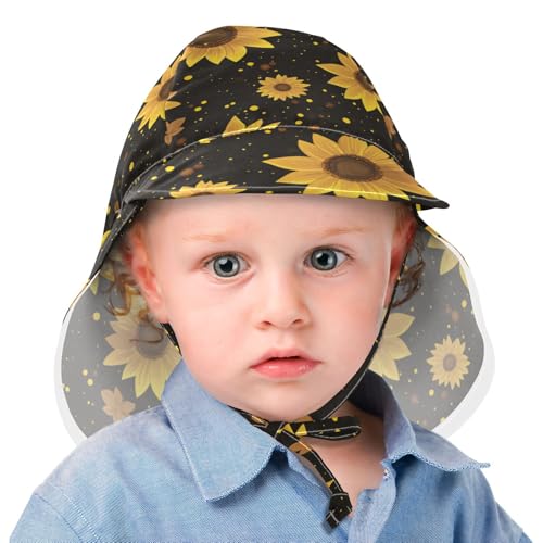 Kids Sun Hats Baby Boys' Caps Baby Girls' UPF 50 Neck Flap Beach Essentials2