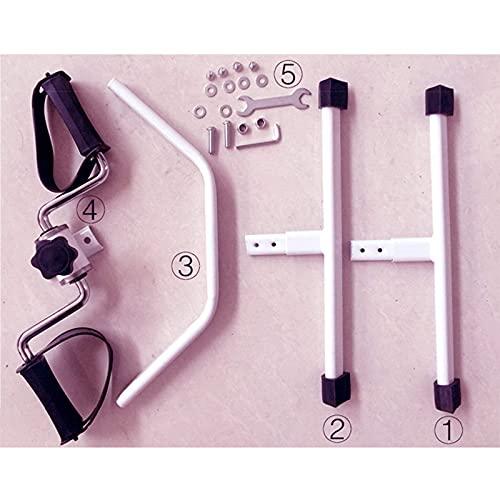 Image of Portable Pedal Exercise Folding Mini Exercise Bike, Lazy Skinny Leg Exercise Equipment, Home Rehabilitation Mini Pedal Exercise Bike, Portable Indoor Fitness Equipment,Red