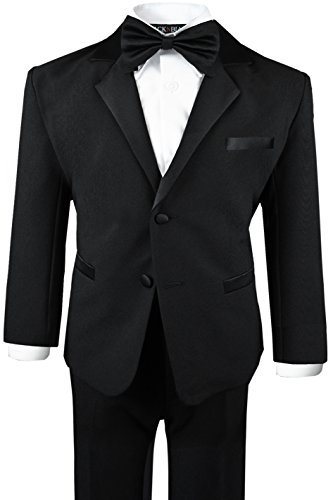 Boys Tuxedo in Black Dresswear Set Size Large 12-18 Months