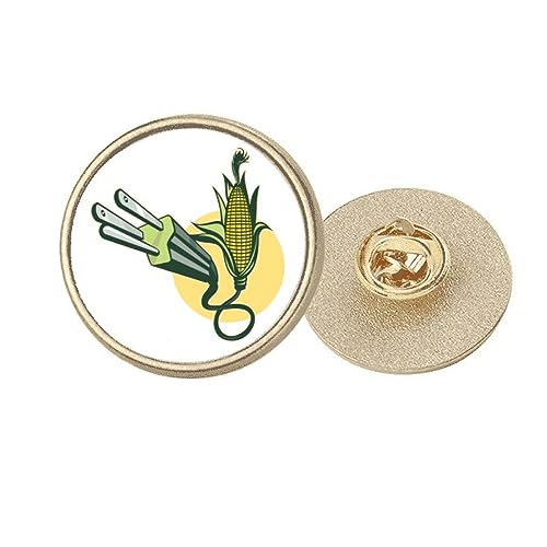 Câble de chargement maïs rond en métal doré taille M