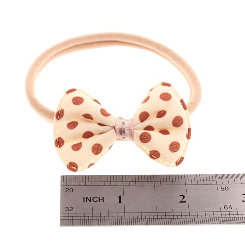 5 Pack Baby Bows Headbands Baby Girls Nylon Headbands Hairbands Hair Bows Hair Accessories for Newborn Infant Toddlers Kids2