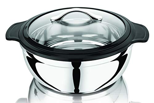 ASIAN Bright Star Higly Insulated Stainless Steel CasseroleKitchen BowlDinner Serving BowlBiryani Serving BowlTureens 3500 ml