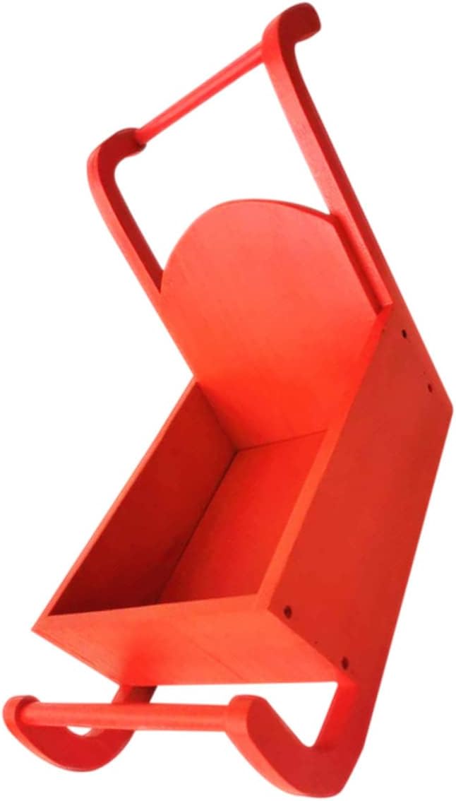 1pc Newborn Photo Prop Rustic Christmas Sled Decoration for Unique Photography for Newborn Photo Shoots Design for Memorable Moments