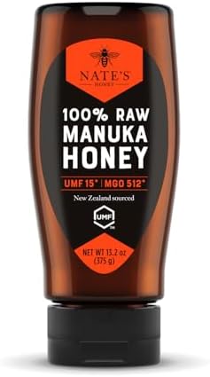 Nate's Manuka Honey - 13.2 oz Squeeze Bottle