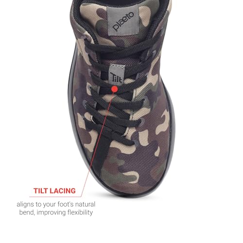 Image of Plaeto Camo Men's Multiplay Casual Shoes | Comfortable Lightweight Shoes with Breathable Canvas | All-Day Casual Wear Sneakers