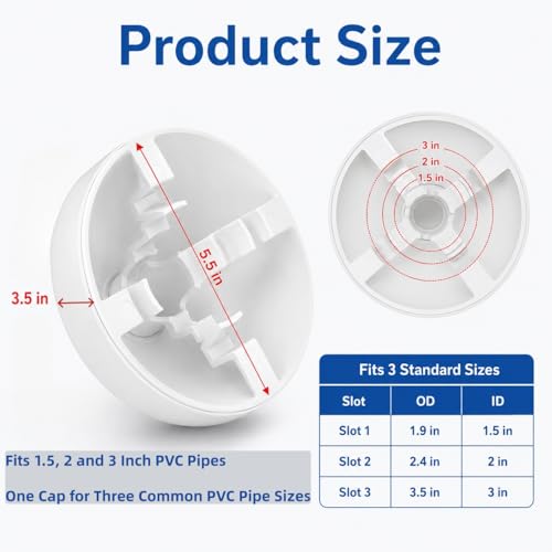 Bouchon d'aération toit PVC champignon ABS renforcé finition haute qualité - 4