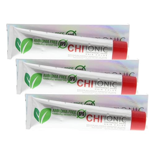 Chi Ionic Permanent Shine Hair Color 50-9N Light Natural Blonde (Pack of 3) - image 1