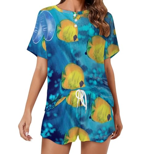 Pyjama pour femme manches courtes pour des nuits d'été fraîches