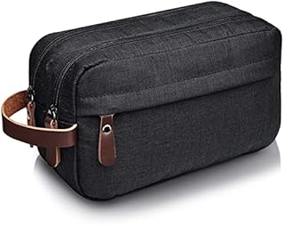 Toiletry Bag for Men, Travel Toiletry Bag Organizer Dopp Kit, Men's Travel Toiletry Bag, Travel Shaving BagBlack