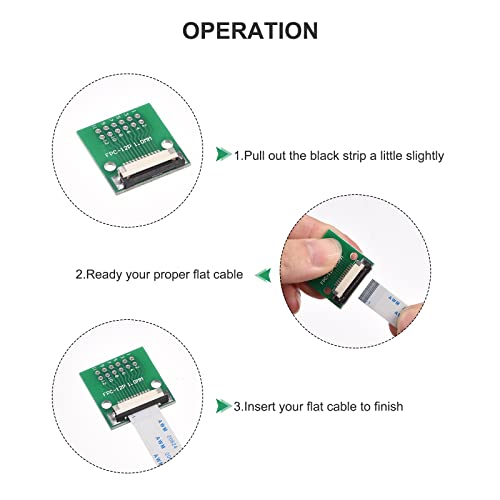 Adaptador Convertidor Meccanixity FPC FFC 20P Pack 2 miniatura 5