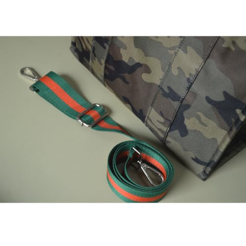 Bolso Tote de Lona para Mujer, Casual con Cierre y Asa miniatura 3