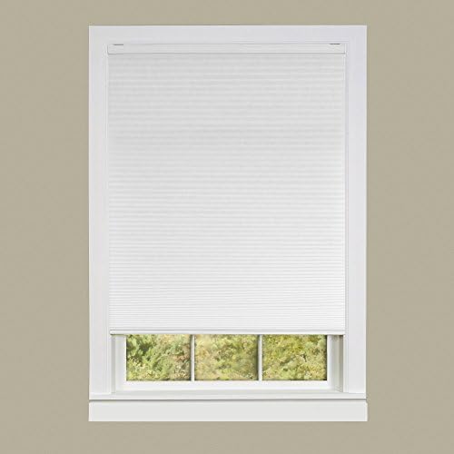 Cordless Honeycomb Cellular Pleated Pleated Shade 45x64 - White
