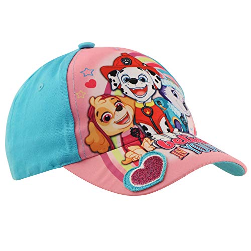 Nickelodeon Toddler Hat, Paw Patrol Kids Baseball Cap for Girls Ages, Blue/Pink, Age 2-4