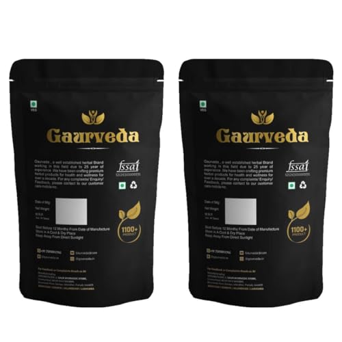 Image of GAURVEDA Chia Seeds & Basil Seeds - For Weight management 2 in 1 Pack (500 Grams, Basil Seeds + Chia Seeds)