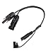 Produktbild Futheda Ersatzkabel für Polarity Reverse Spared PV Kabel MC4 auf SAE Adapter 14 AWG Kabel Connector für RV Solarpanel mit wasserdichter Kappe