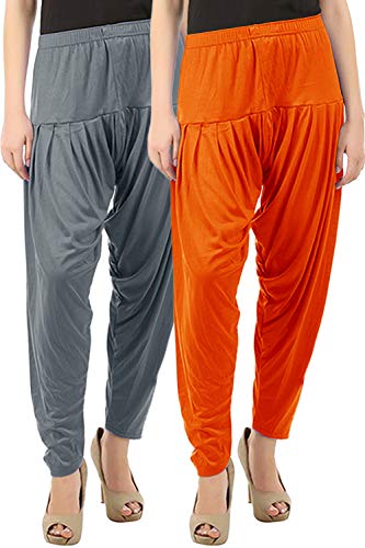 Image of Buy That Trendz Patiala Salwar for Women Relaxed Fit Viscose Patiyala Salwar Harem Bottom Pants