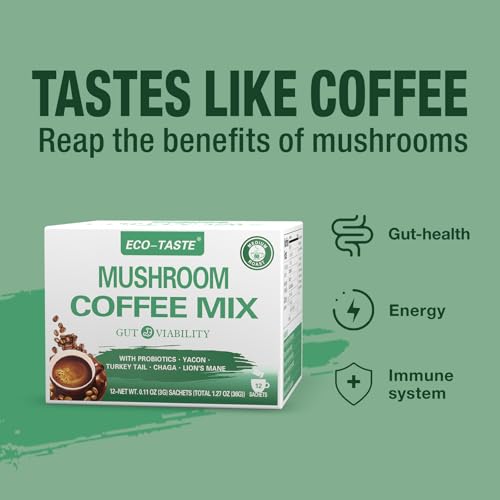 ECO-TASTE Gut Health Mushroom Coffee
