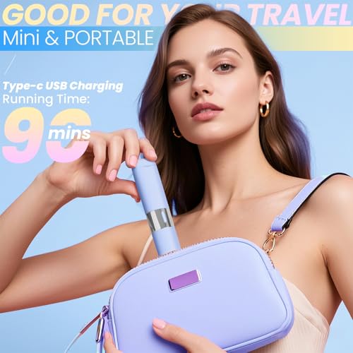 Bikini Trimmer for Women - 2-in-1 Waterproof Bikini Shaver, Electric Dual Head Shaver for Pubic Hair, Face, Legs, Underarms (Blue) — view 5