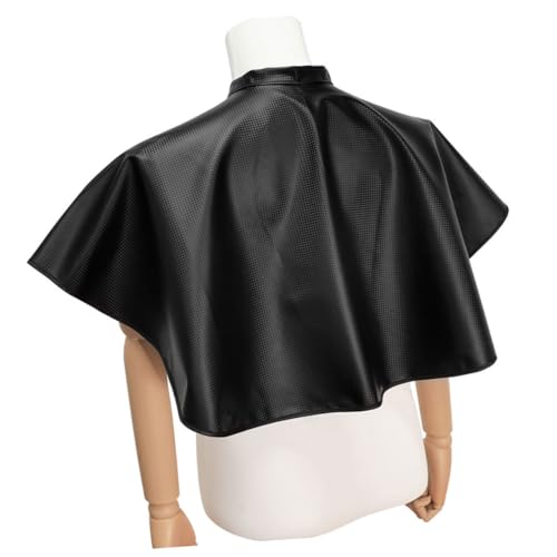 Capa para teñir cabello negra impermeable 2 piezas miniatura 4