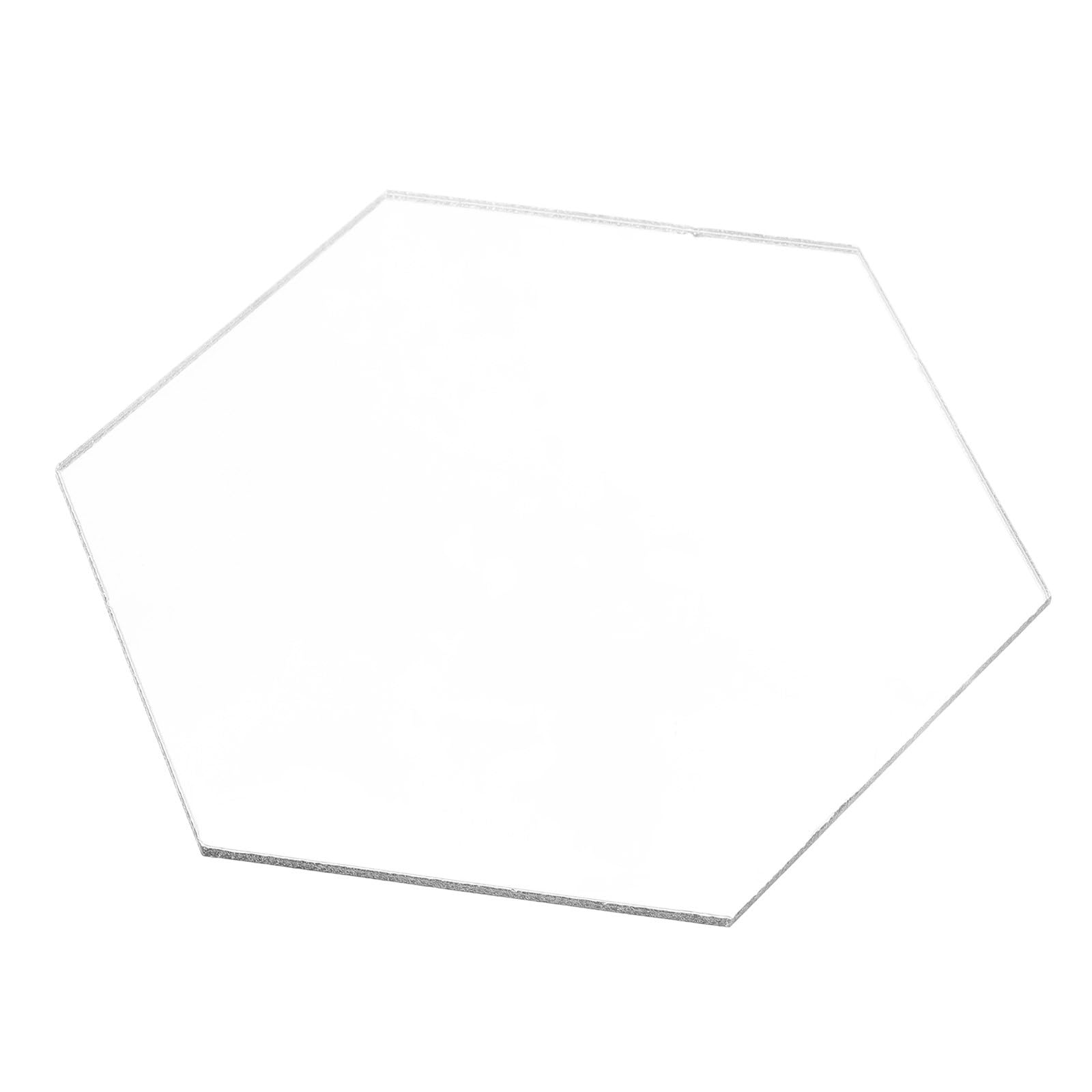 VICASKY Hexagon Wall Mirror Acrylic Frameless Decorative Small Mirror for Bedroom Bathroom Home Wall D cor