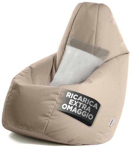 Avalon - Pouf Poltrona Sacco Grande L Jive, Puffo per...