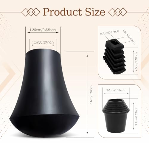 Accesorio de percusión: 3 piezas cubre patas antideslizantes para batería miniatura 2