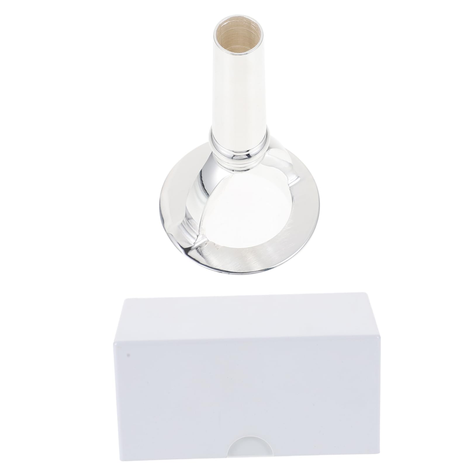 HANABASS Smooth Surface French Horn Mouthpiece Accessory for Classical Band Performance Portable and Elegant Design for Musicians Learning Horn Durable and Comfortable Use