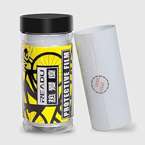 LESOVI Bike Frame Tape Guards, Transparent Bike Rhino