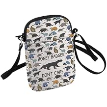 Honey Badger Lovers Housewarming Gift Honey Badger Dont Care Crossbody Bag Wild Animals Gift