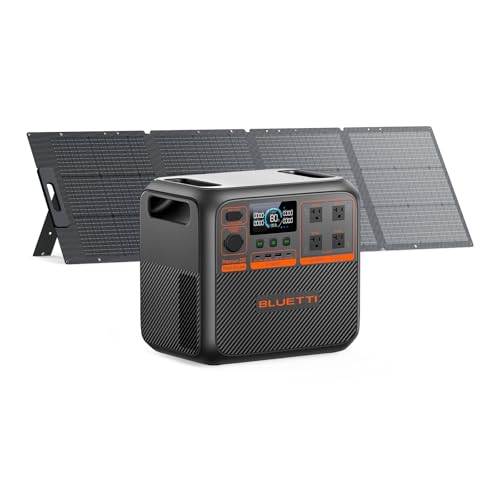 BLUETTI Solar Generator Premium 200 V2 (2025 New) with 200W Solar Panel Included, 2073.6Wh Portable...