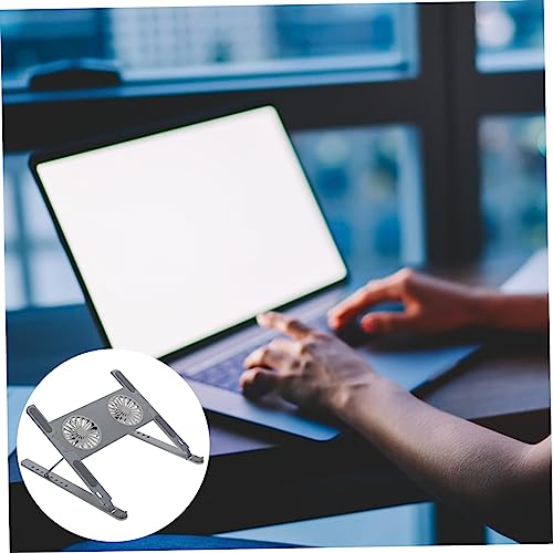 Base para laptop con ventilador led y ajuste OSALADI miniatura 2