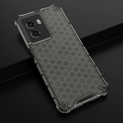 Image of Glasgow Back Case Cover Compatible with Realme Narzo 50 5G (Stylish Design) - Black