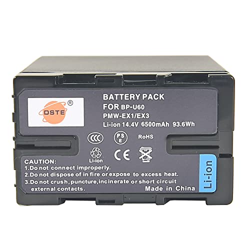 Batería BP-U60 para grabar documentales exteriores con cámaras Sony PMW-EX1 7