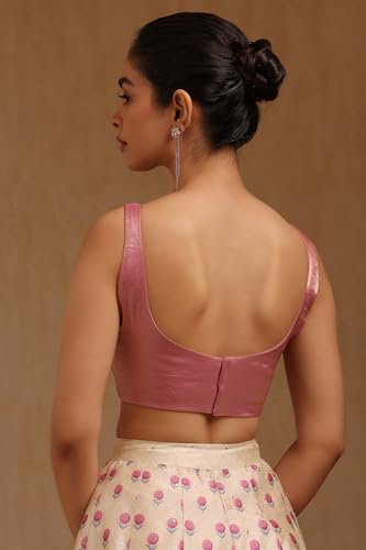 Image of Soch Women's Glass Tissue Sleeveless Blouse