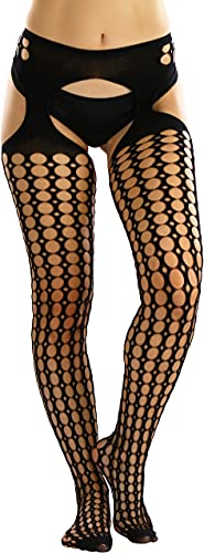 Image of ToBeInStyle Women's Suspender Pantyhose