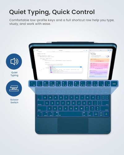 typecase Edge Keyboard for iPad A16 & 10th Gen, Blue Pacific Blue'26 - Image 6