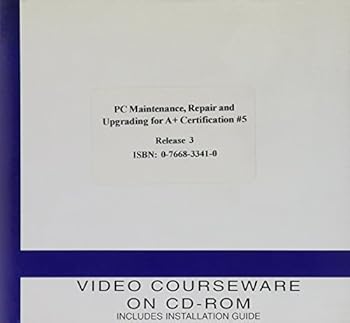 CD-ROM PC Maintenance & Repair for A+ Certification Set 5 CD-ROM Book