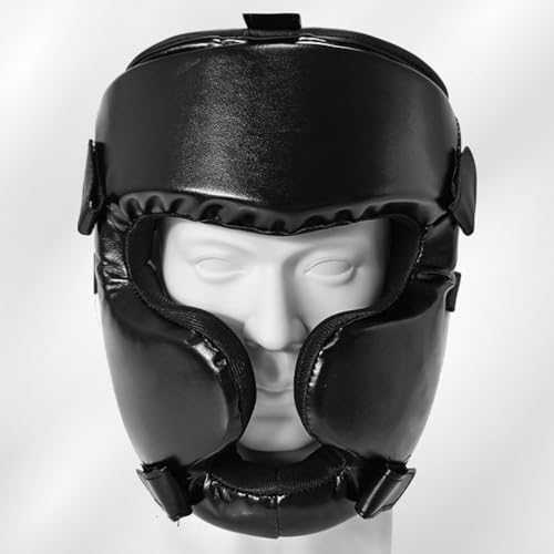 Casque de boxe avec protection faciale amovible pour éviter les blessures au sparring et MMA