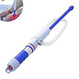 BATTERIEBETRIEBEN - Die Elektrische Benzinpumpe wird von 2-D-Batterien (nicht im Lieferumfang enthalten) gespeist. Mit es können Sie Flüssigkeiten sicher und einfach fördern.