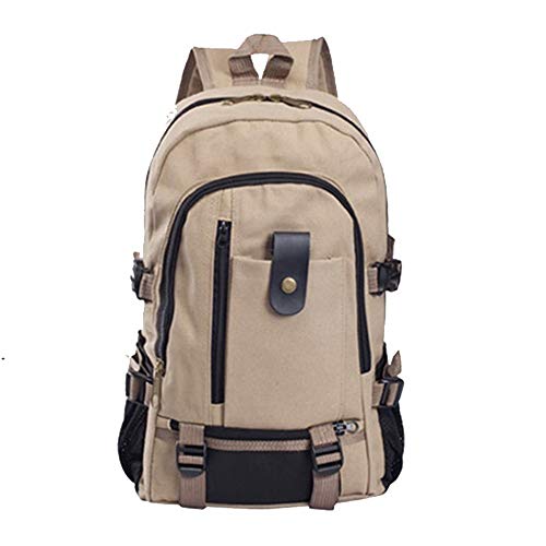 Herren Canvas Rucksäcke Freizeit Reise Vintage Laptop Rucksack Schultertasche Computer Funktionelle Vielseitige Taschen - Outdoor Rucksack Daypack