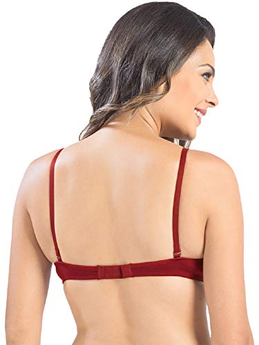 Image of SONARI Women's Non-Padded T-Shirt Bra | Wire-Free, Medium Coverage, Comfortable Polyester-Cotton Blend Fabric | Adjustable Straps, Ideal for Sports Catwalk
