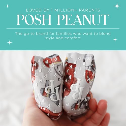 Image of Posh Peanut Convertible Baby Sleepers - Footless Baby Pajamas with 2 Way Zipper for Easy Diaper Changes