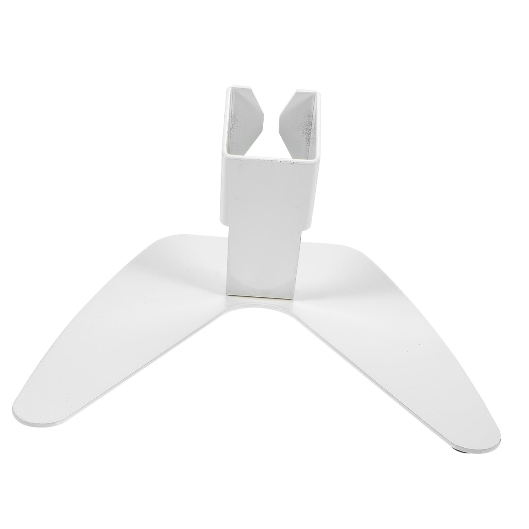 TOYANDONA Supporto per Strumenti Fiato Ferro Bianco per Elettronico | Asta per Esposizione di Art Works, Inserto Interno Morbido, Struttura Stabile per Appoggio Ordinato