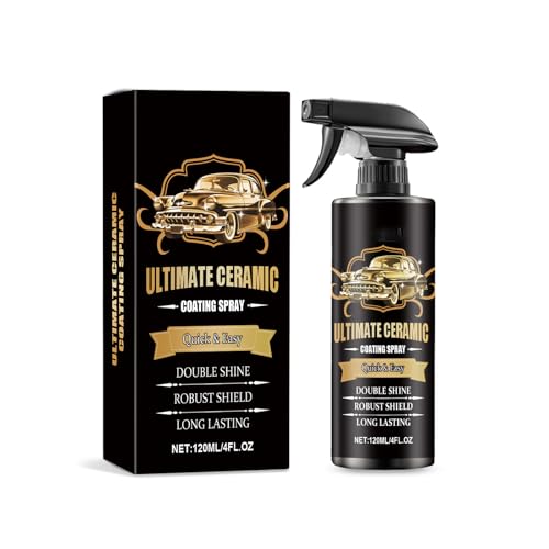 Recubrimiento Cerámico para Vehículos,Pinturas para Autos Camiones,Spray De Recubrimiento para Vehículos,con Protección Duradera Efecto Hidrofugante para Carrocería