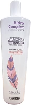 BysPro Hidro Complex Intelligent Repair Treatment Leave On Soy Protein Natural Corn Hydration Plus Frizz and Volume Control | Bys Pro Tratamiento reparador Inteligente 33.8oz-1000ml