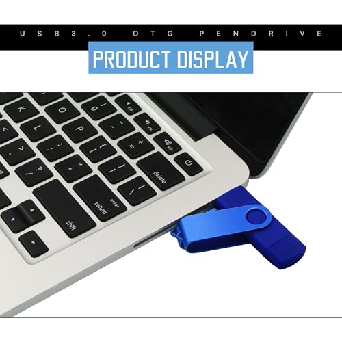 Image of 2 Pack 64GB Pen Drive USBC 2 in 1 USB Flash Drive for Computer and Phone