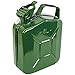 Price comparison product image Noryb 5L Green Metal Jerry Can Fuel Petrol Diesel Oil Containers Canister Army 4x4