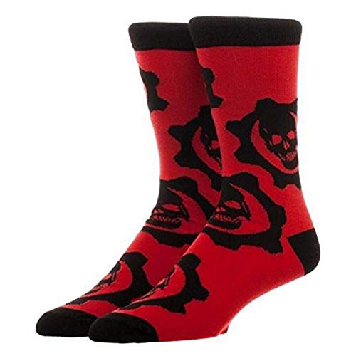 Gears of War Crew Socks Large All Over Print New Licensed cr4vpvgow