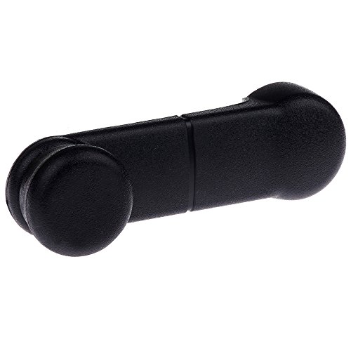 Image of ECCPP Interior Window Crank Handle Fit for Ford for E-150 | For Driver Passenger Window Crank Handle|2003-2008 For For d For E-150|Black Finish|OE E6DZ|5423342-AE6DZ|2pcs